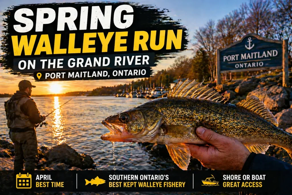 Spring Walleye Run on the Grand River — Port Maitland, Ontario Fishing Guide