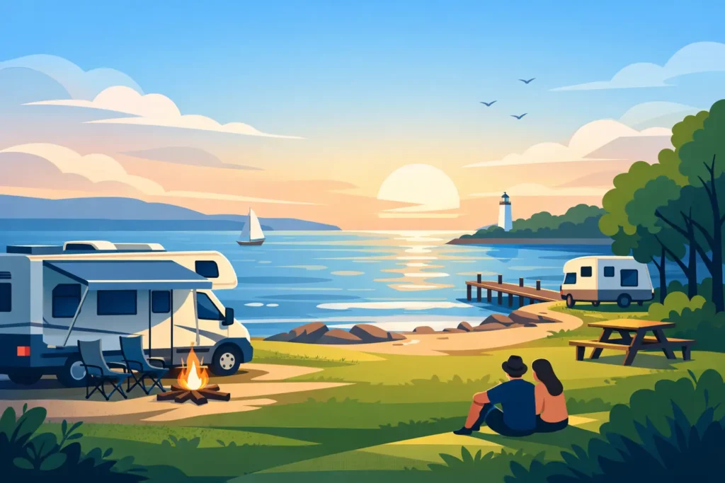 Lake Erie Waterfront RV Camping That Delivers