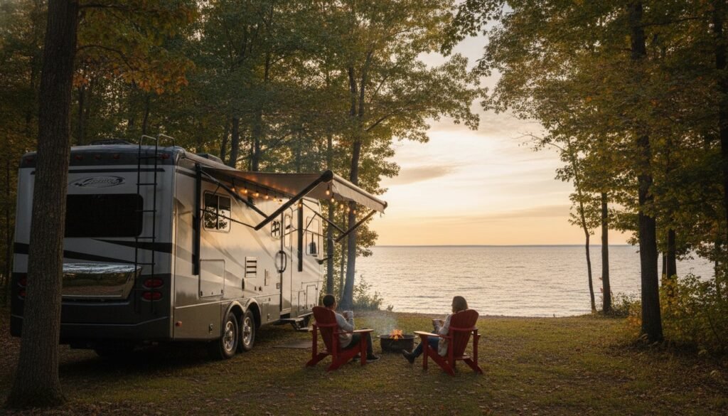 RV Camping Near Hamilton Ontario: Your 300-Acre Waterfront Escape